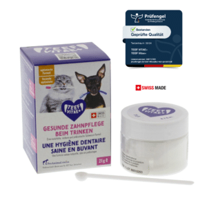 TEEF Vitae+® (21g / bis zu 210 Anwendungen) | Gesunde Zahnpflege für Hund & Katze